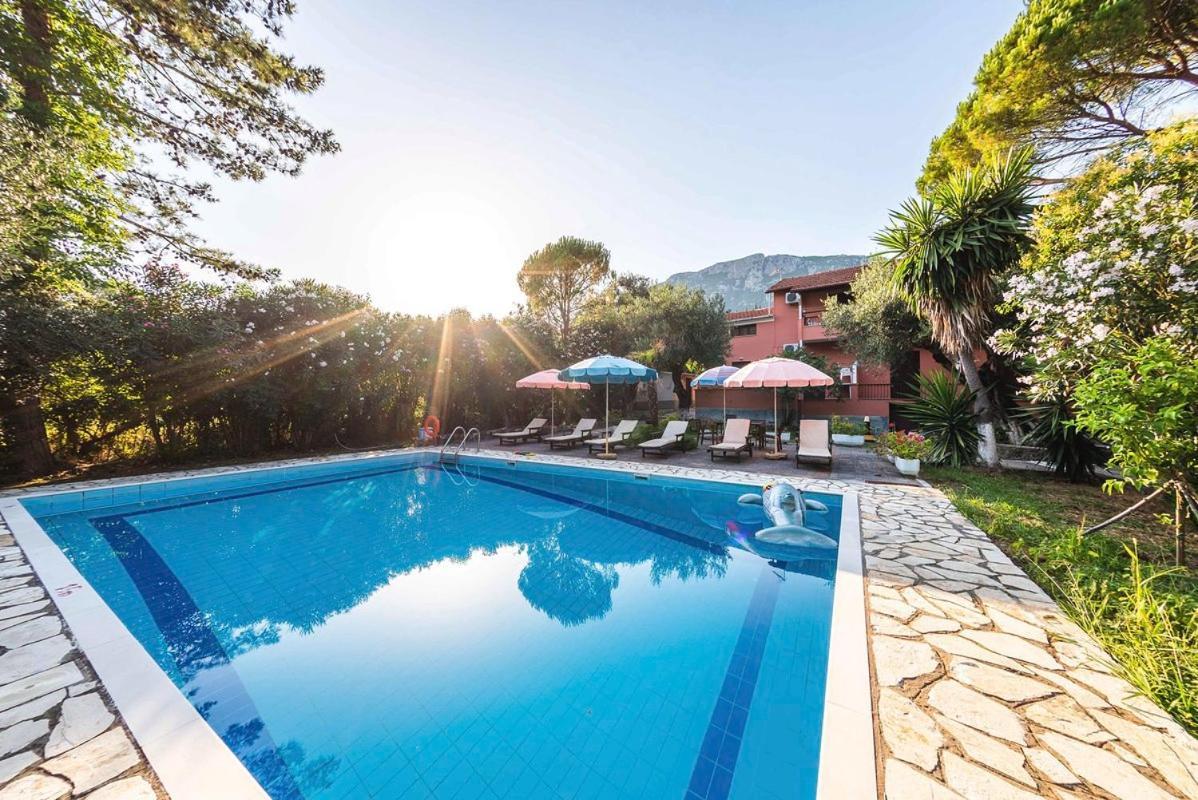 Mimosa Apartments With Pool Paleokastritsa Eksteriør billede